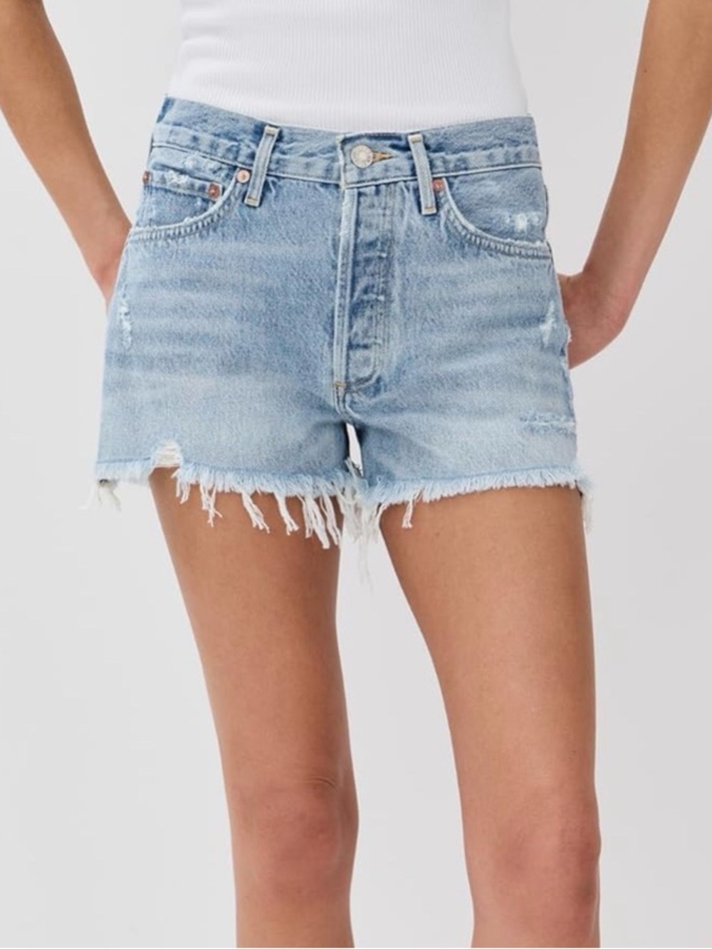 Agolde 💙 Parker Vintage Cut Off Shorts